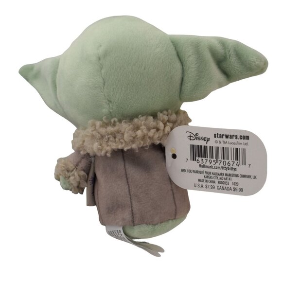 Hallmark Itty Bittys Star Wars The Mandalorian The Child Grogu Baby Yoda NWT - Picture 2 of 3